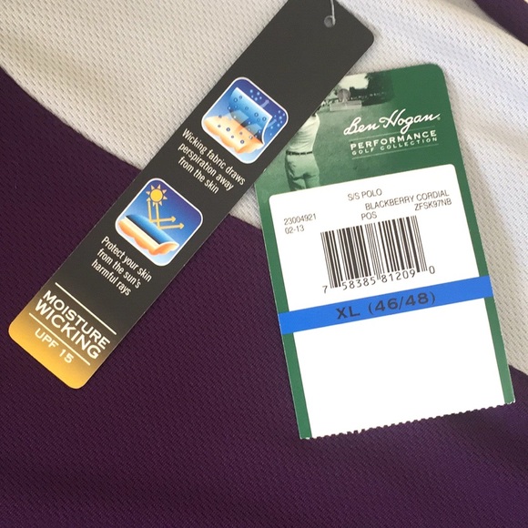 NWT Ben Hogan Performance Polo - Picture 4 of 16